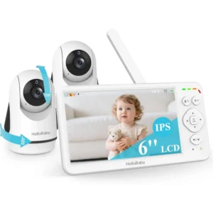 Large 6'' Video Baby Monitor