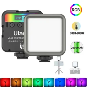 VL49 Magnetic RGB Camera Light